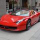 Ferrari 458 Spider Hire Bradford